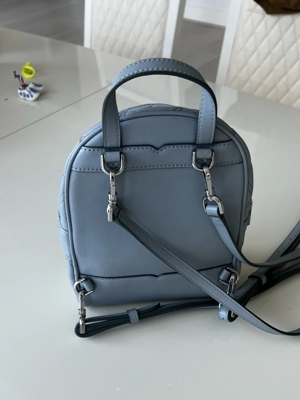 KATE SPADE LEATHER NATALIA MINI CONVERTIBLE BACKPACK BAG